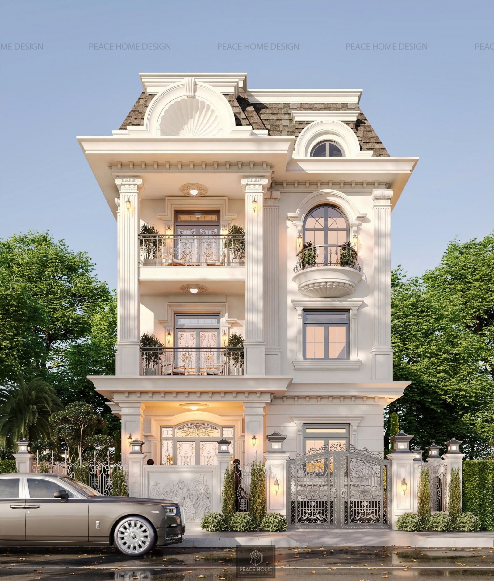 Mặt tiền chính Phúc An Villa