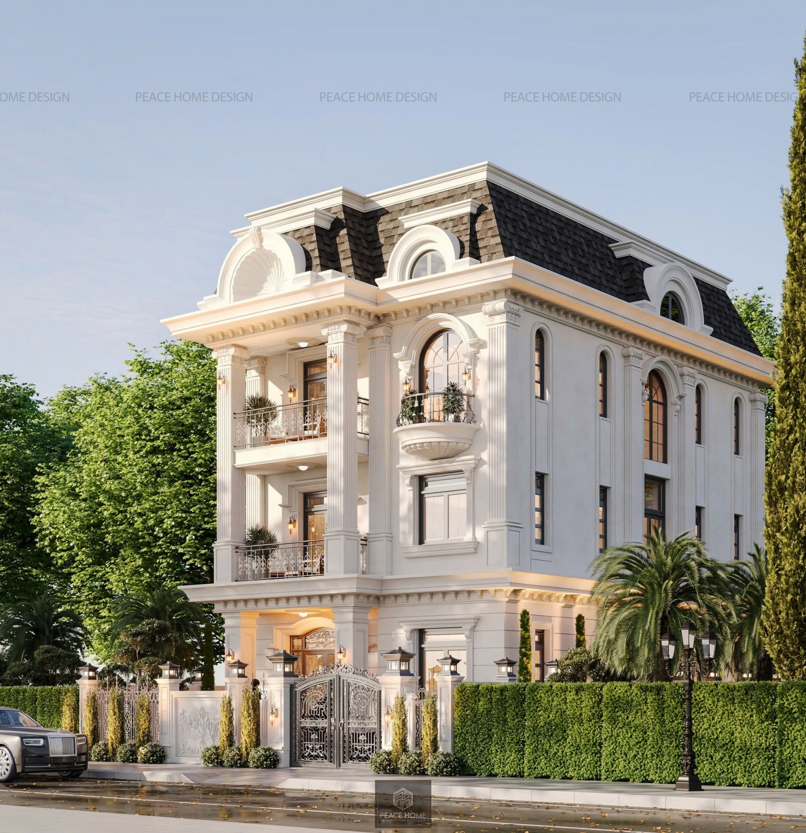 Toàn cảnh kiến trúc Phúc An Villa